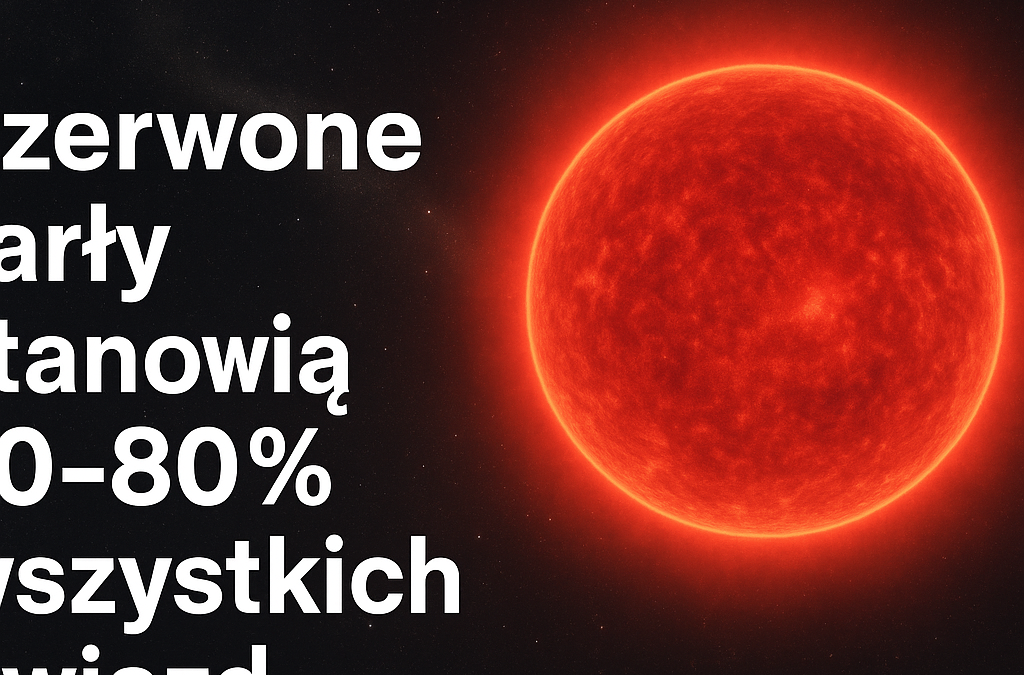 Czerwone karły: Najczęstsze gwiazdy we wszechświecie